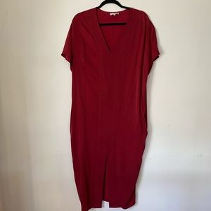 J Crew Cupro Dress.